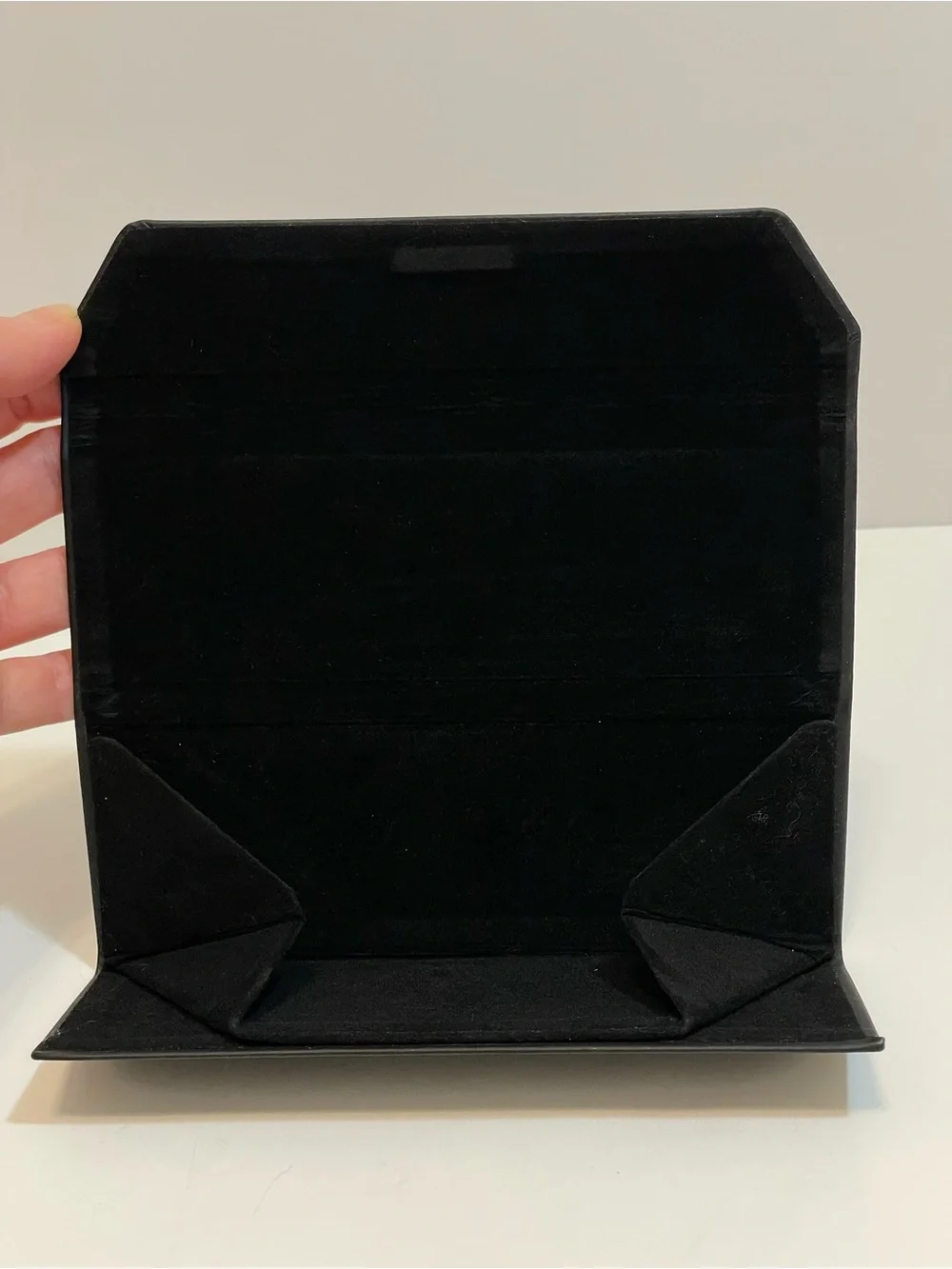 Badgley Mischka Black Trifold Eyewear Case